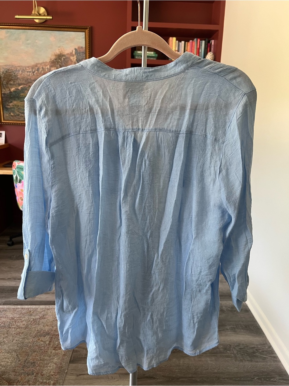 Ruby Rd. Button-Up Blouse - Picture 4 of 5